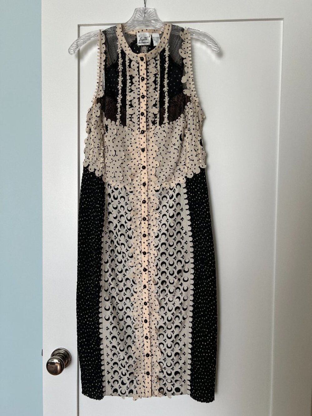 Anthropologie Beguile by Byron Lars Laser Cut Sheath Dress